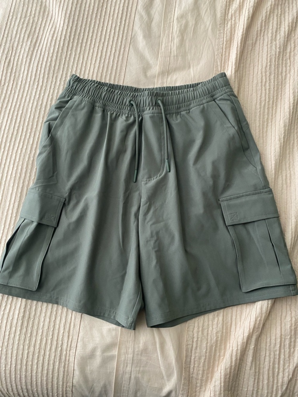 Men's Drawstring Shorts in Sage